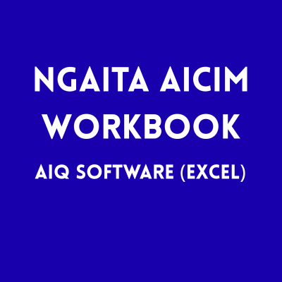 NGAITA AICIM Workbook AIQ Software (Excel)